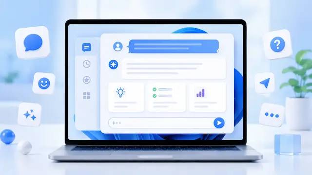ChatGPTの基本的な使い方を解説するイメージ